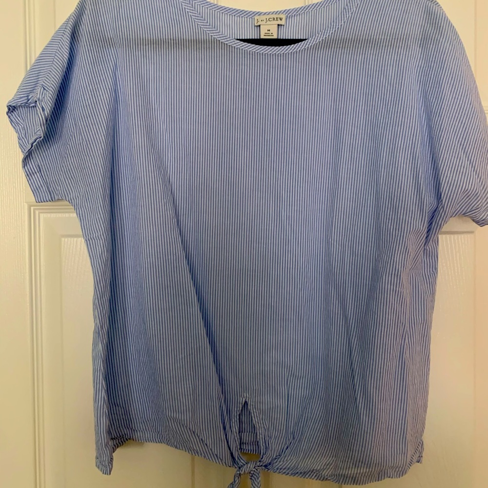 J Crew striped shirt